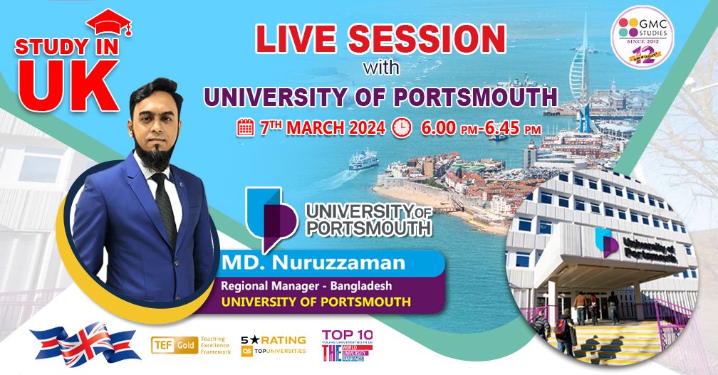 Live with University of portsmouth
